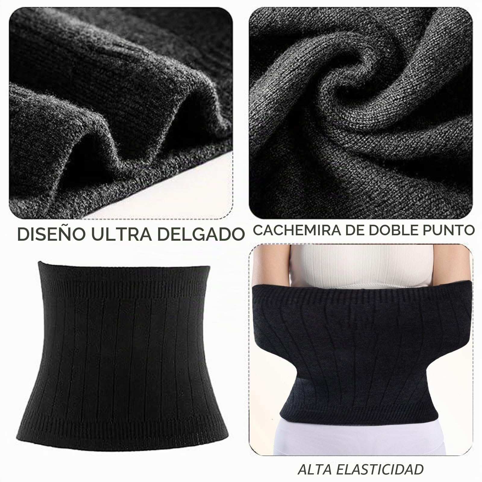 Comioke Calentador de Espalda,Cinturón de Calor para Lumbares,Cinturón Calentador de Invierno,Faja Lumbar Caliente para Hombres Mujeres para Cintura de Apoyo Caliente Dolores Menstruales