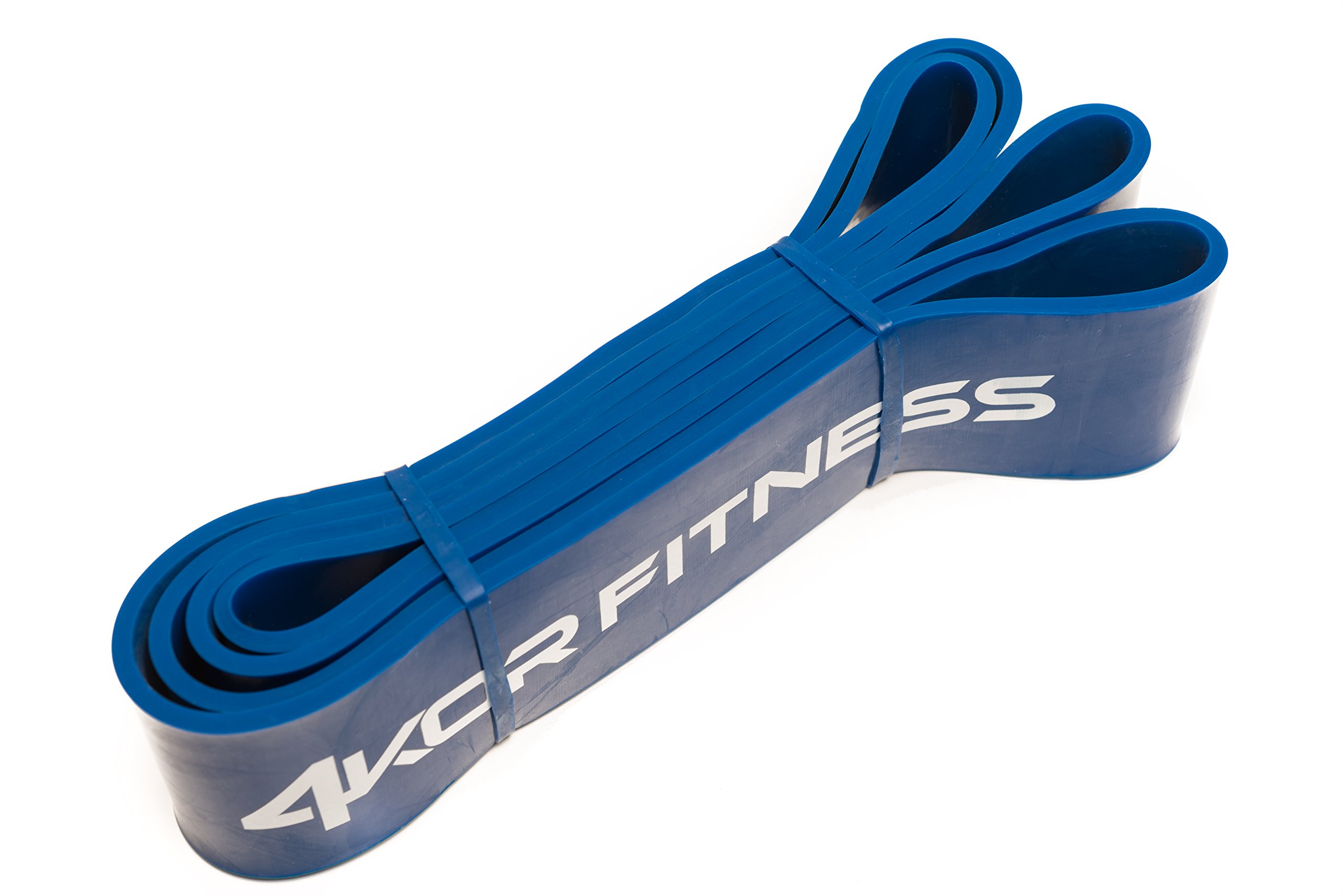 4KOR Fitness Banda de Asistencia para dominadas, Banda de Resistencia Resistente de 41 Pulgadas (de 5 a 175 Libras), Banda única o Juego