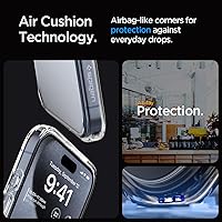 Vista 4 de Spigen Funda ultra híbrida diseñada para iPhone 15 Pro Max (2023), antiamarilleo, protección de grado militar, transparente