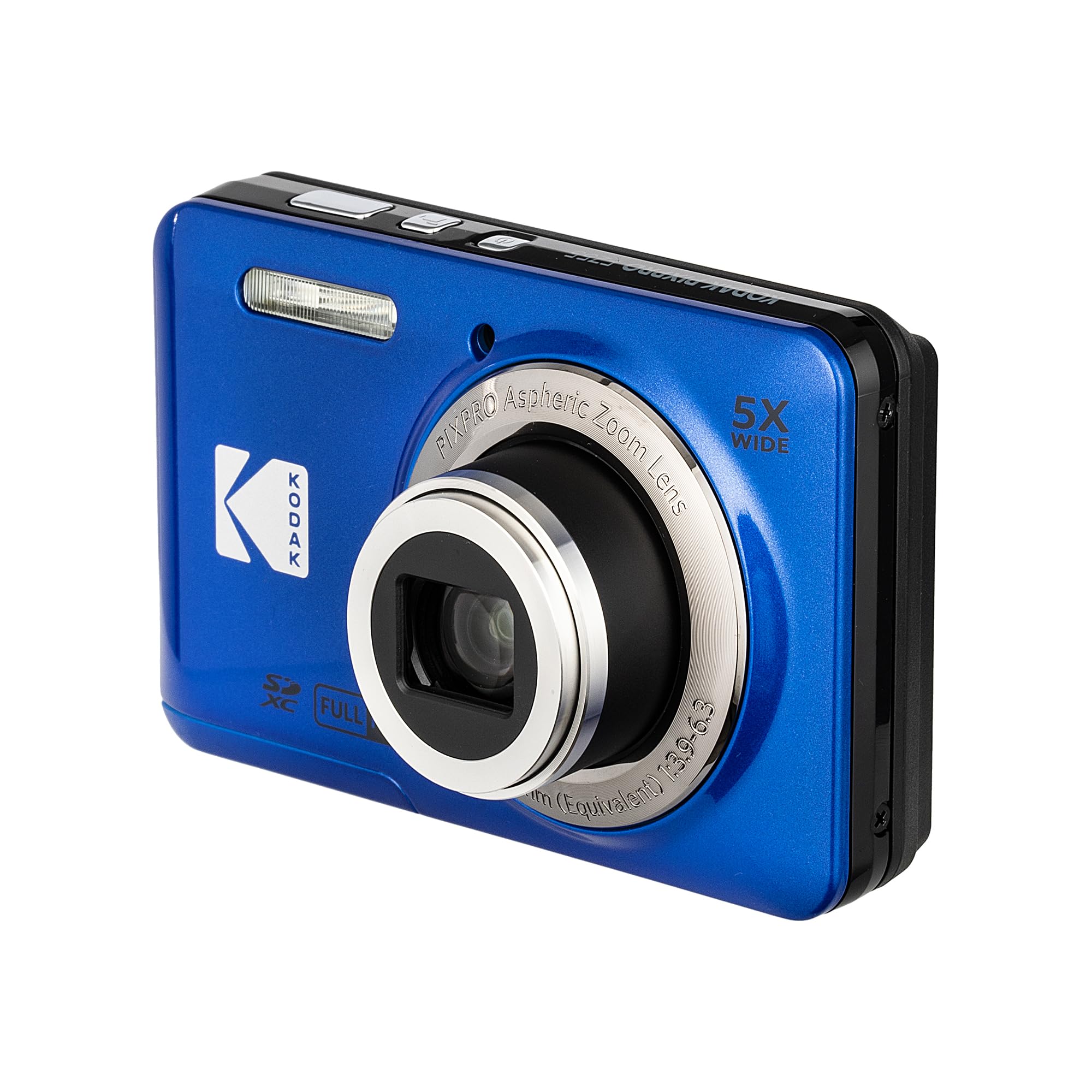 Amazon.com : Kodak Pixpro FZ55 Digital Camera (Blue) Bundle
