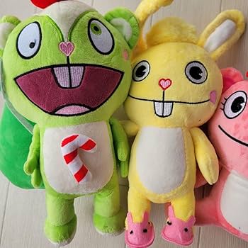 Amazon.co.jp: ハッピーツリーフレンズ ぬいぐるみ セット : おもちゃ