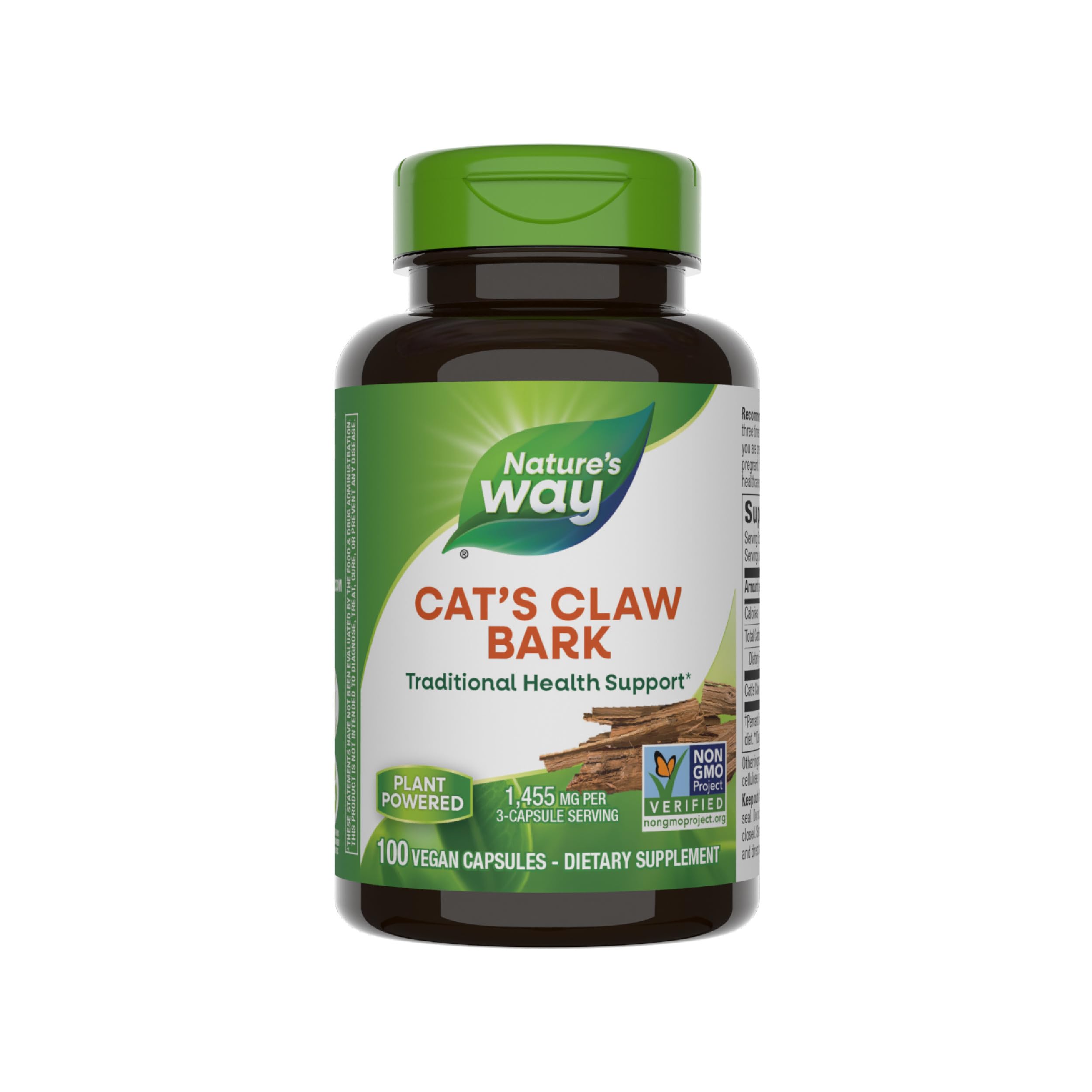 Nature's WayCat's Claw, Bark 100 Caps 485 MG