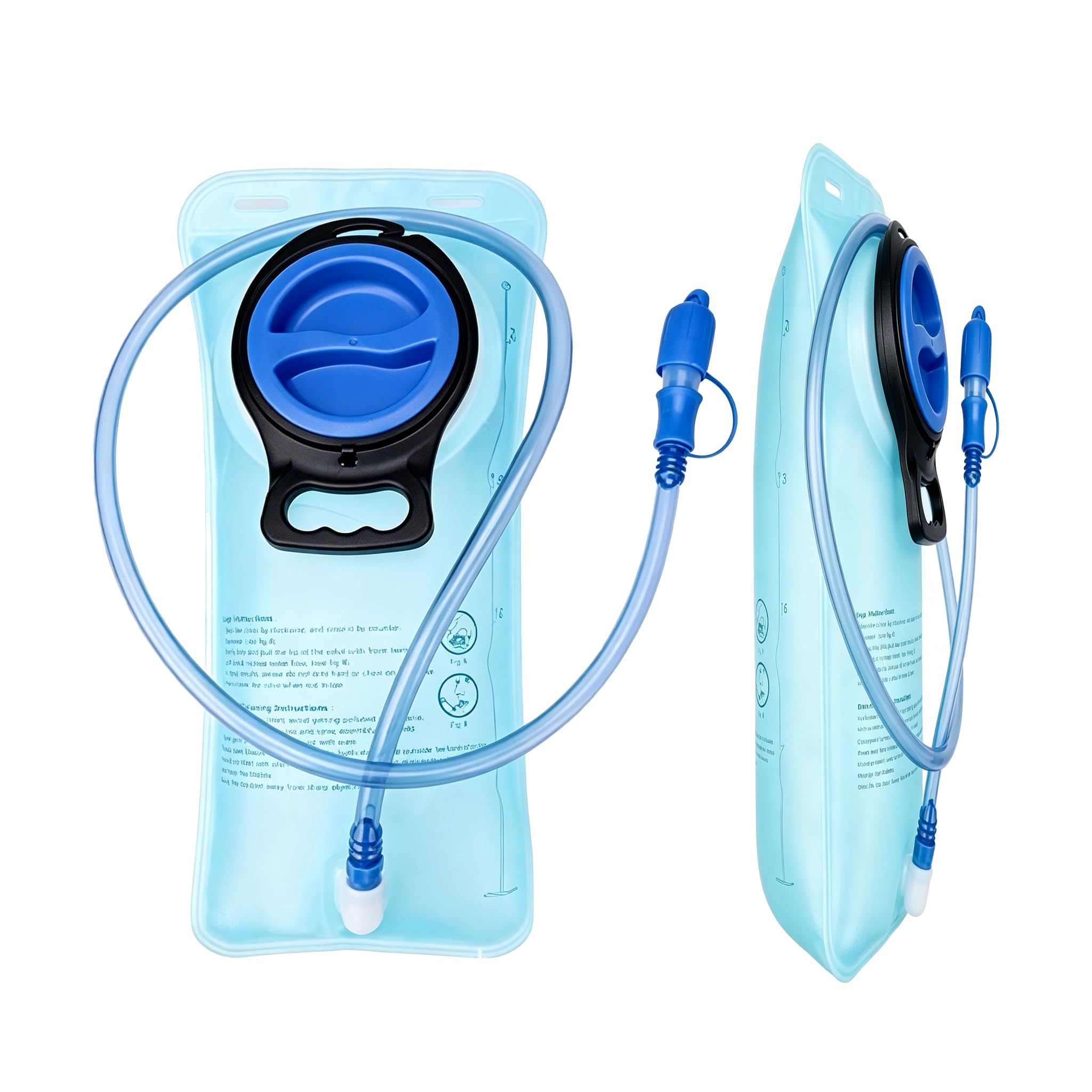 FengXKYuan Hydration Bladder, 2L Water Bladder Leak Proof Reservoir BPA Free Pack Upgraded Leak-Proof Replacement for Running Backpack Hiking Biking Climbing Cycling Camping The best gift for Dad