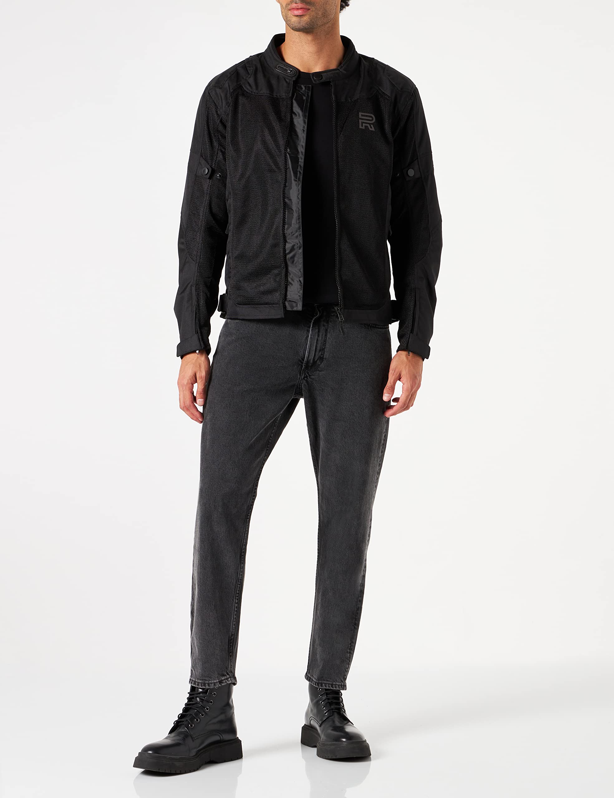 RAXUS Veste de moto d'été pour homme Track CoolPro, homologuée CE