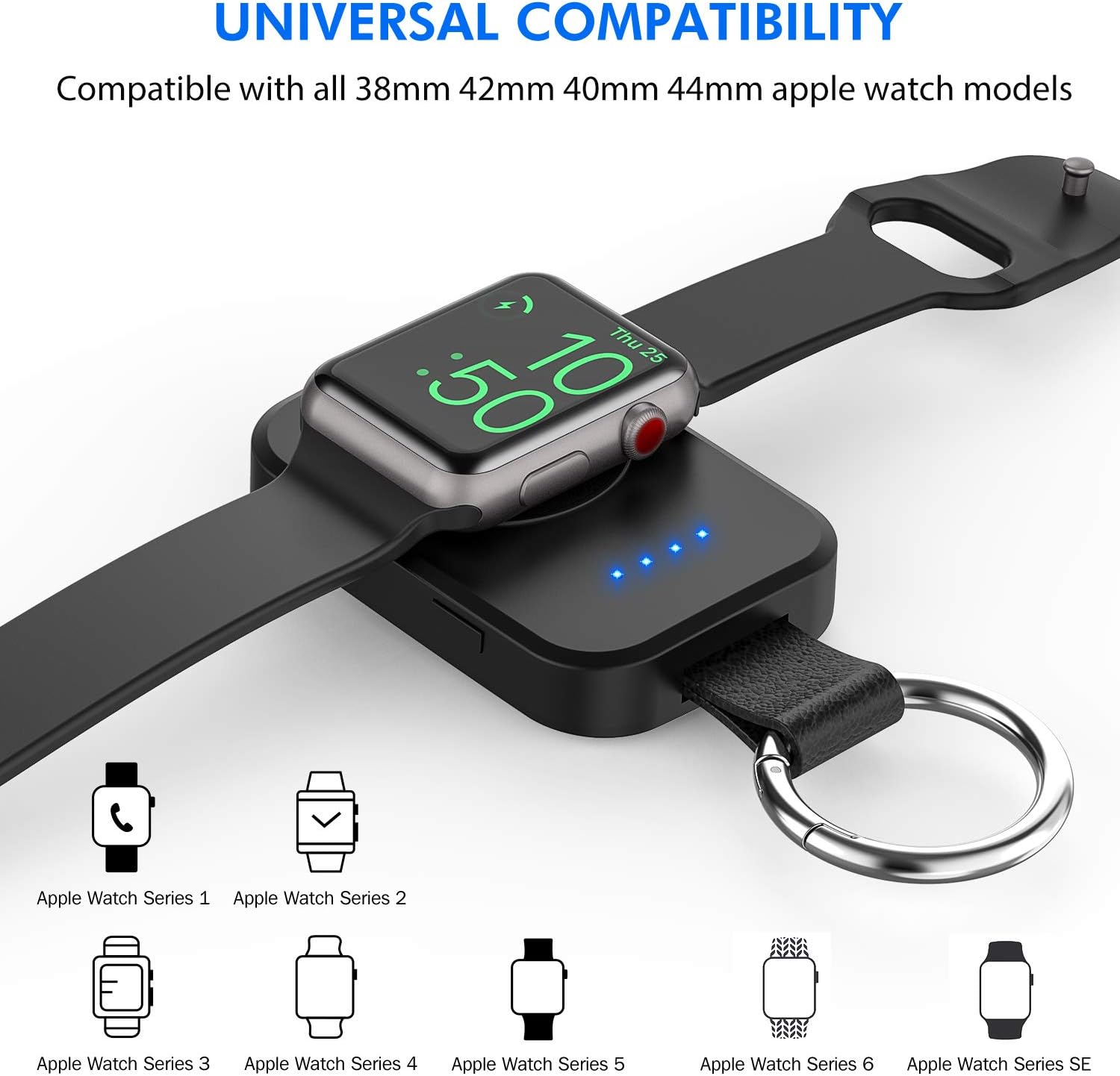 Apple watch keychain charger Clearance