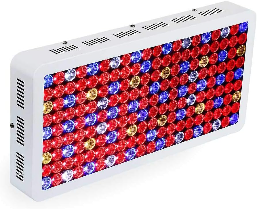 Wattshine LED Grow Light 1350W Full Spectrum High PAR Grow Light UV&IR Plant Light with On Off Switch Grow Lamp for Greenhouse and Indoor Planting Lighting