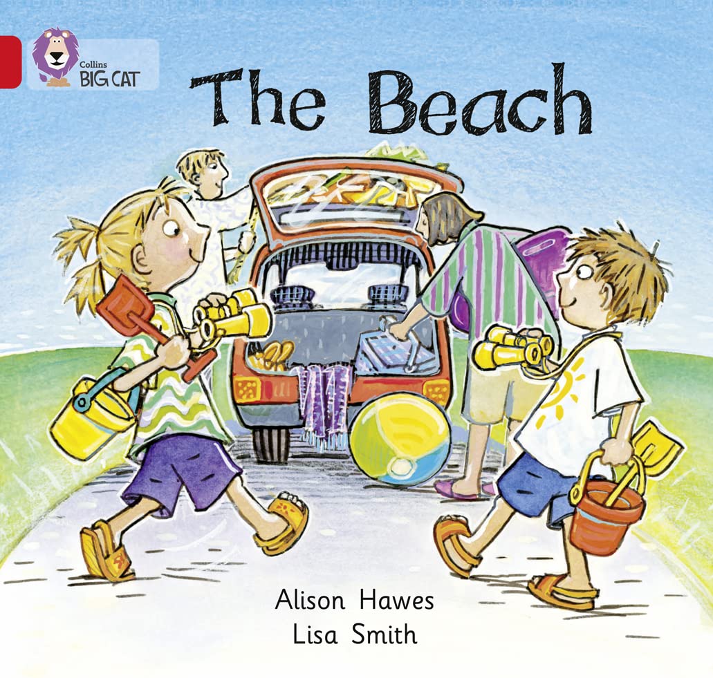 The Beach: Band 02a/Red a (Collins Big Cat)