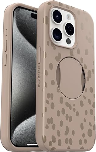 Miniatura 6 de OtterBox Funda OtterGrip Symmetry Series para iPhone 15 Pro (solo en el lugar), agarre integrado, funda elegante, se ajusta a MagSafe, bordes