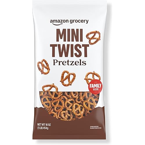 Amazon Grocery, Mini Twist Pretzels, 16 Oz (Previously Happy Belly, Packaging May Vary)
