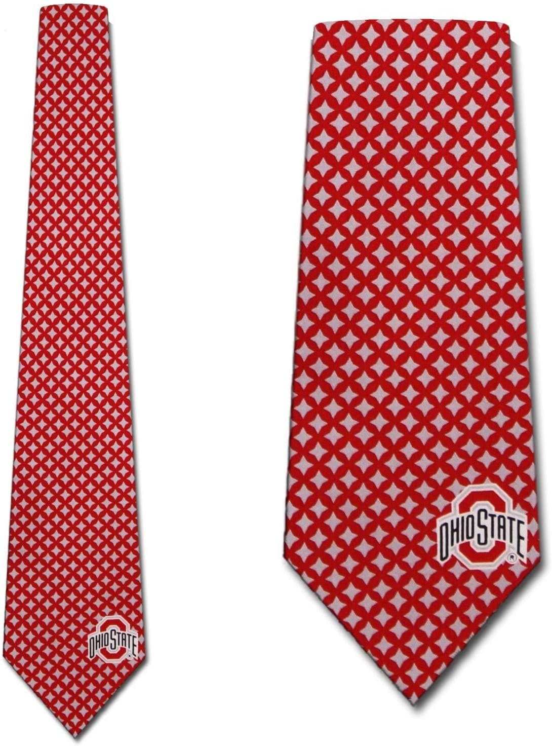 Eagles Wings Ohio State Ties Mens Buckeyes Neckties