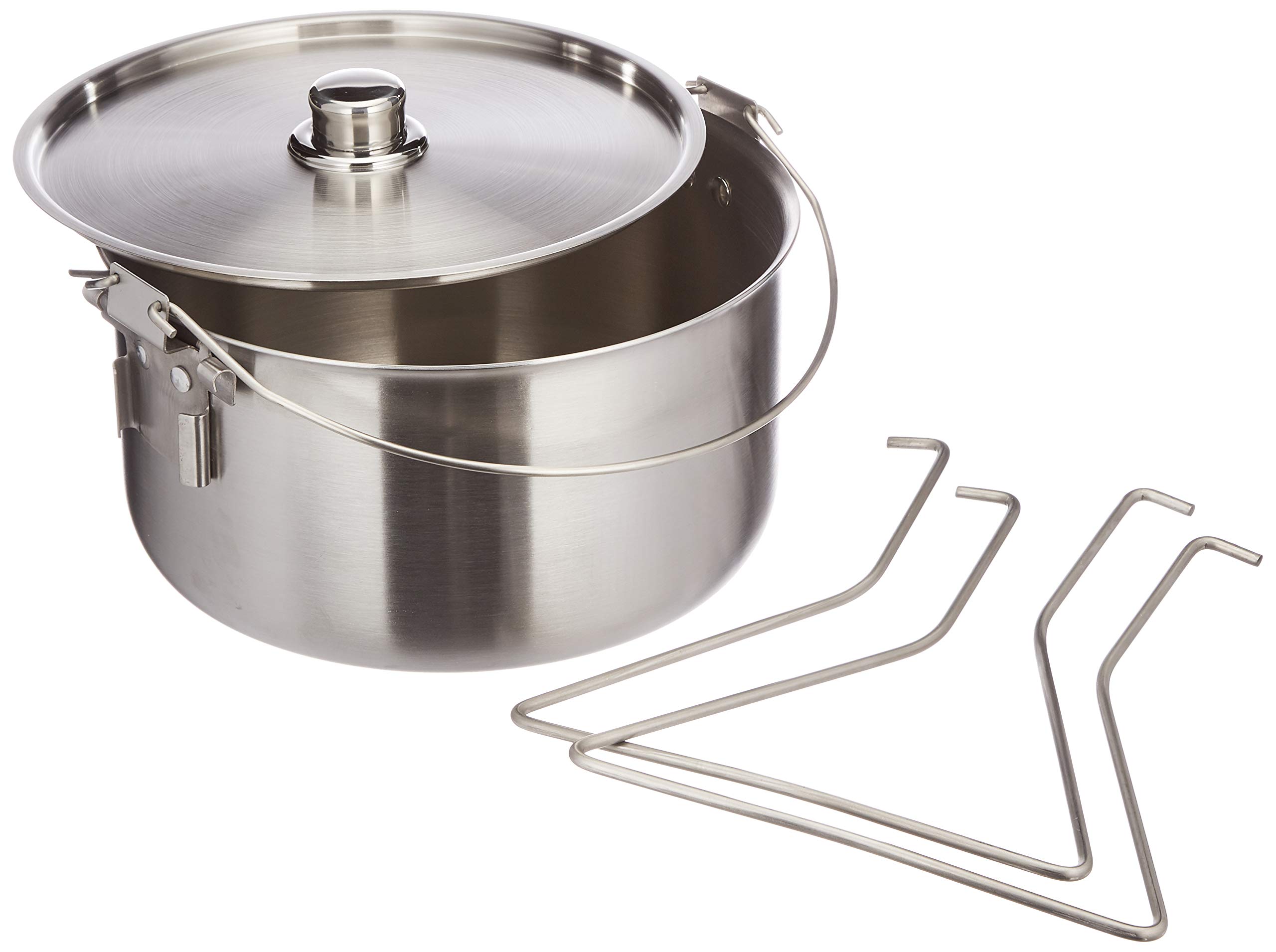 Origin Outdoors 179613 Topf, Edelstahl