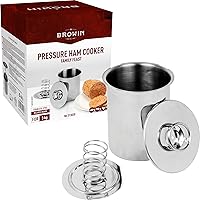 Browin 313030 Bollitore prosciutto, pentola a Pressione per prosciutto bollitore 3