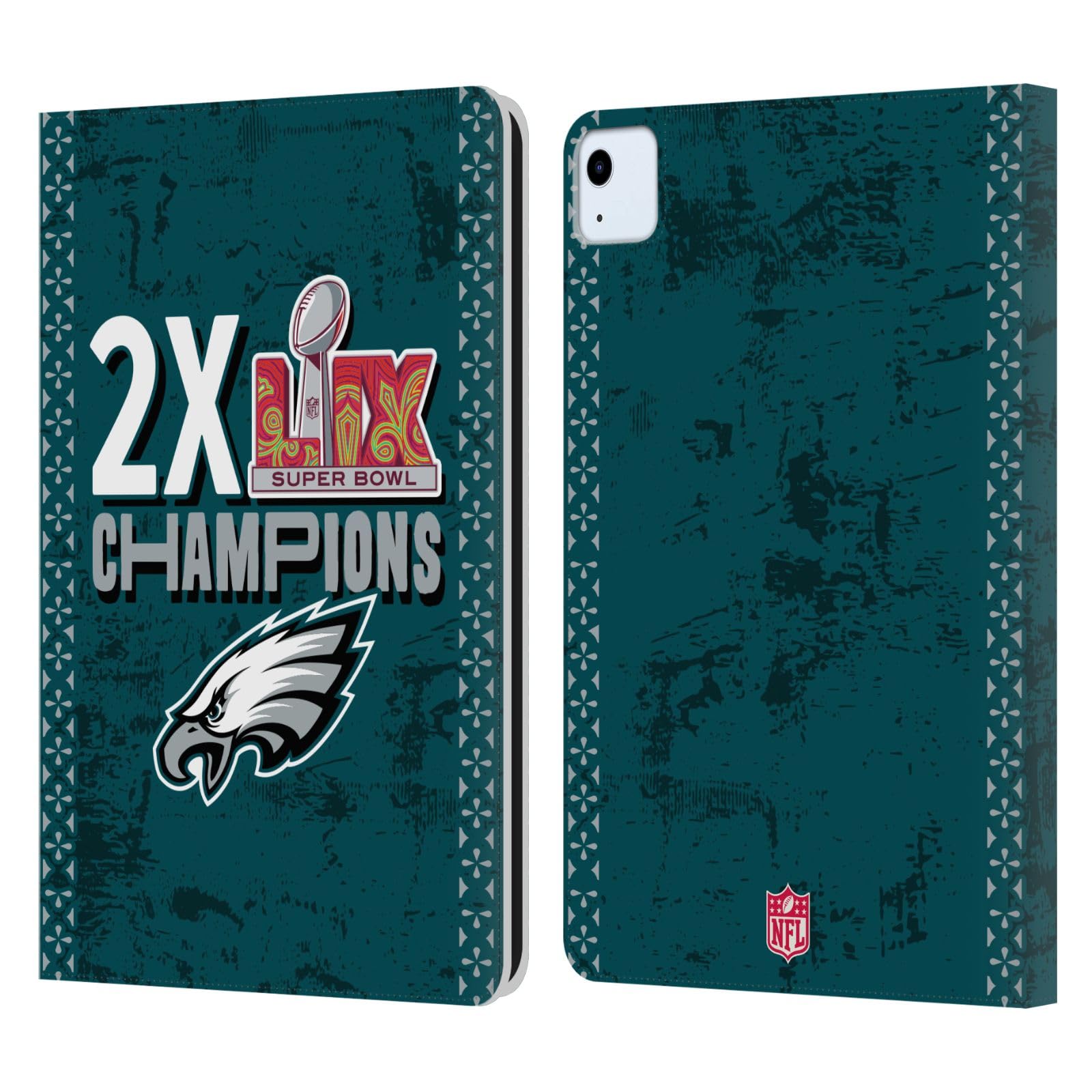 Étui portefeuille iPad Air 11 Eagles avec support vidéo et range-cartes