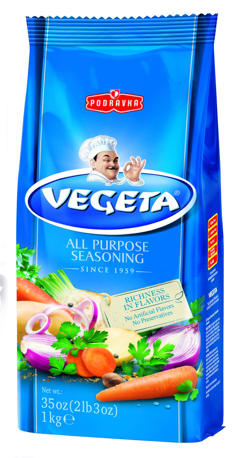 Vegeta Gourmet mieszanka przypraw i zup, worek 1 kg