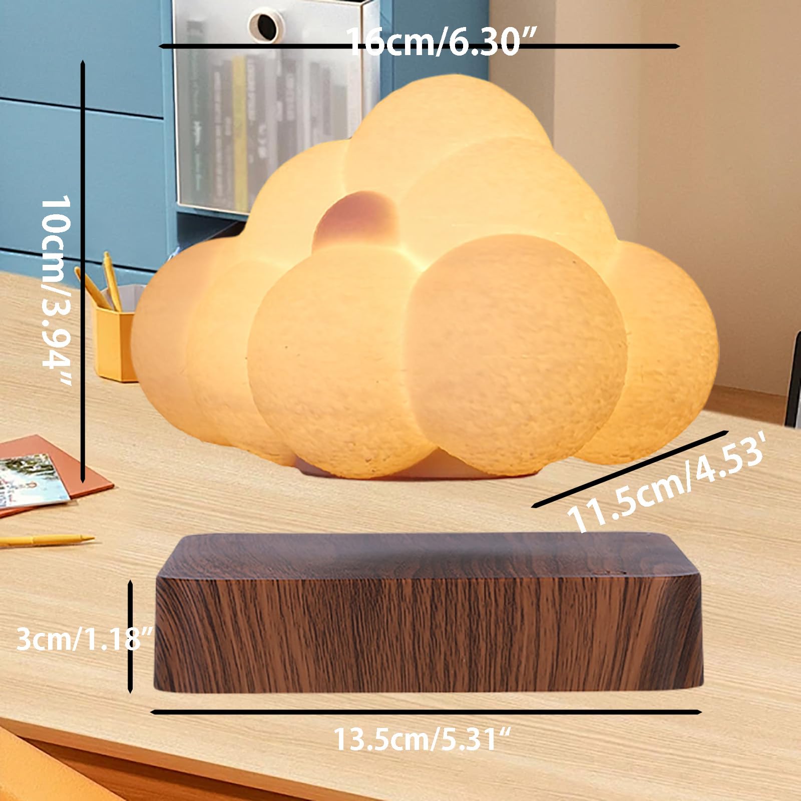 新品 デスクライト バランスランプ 磁気浮上ランプ LEDライト Amazon.co.jp: 磁気浮上 月ライト 浮遊 月ランプ 三色切り替え ナイト