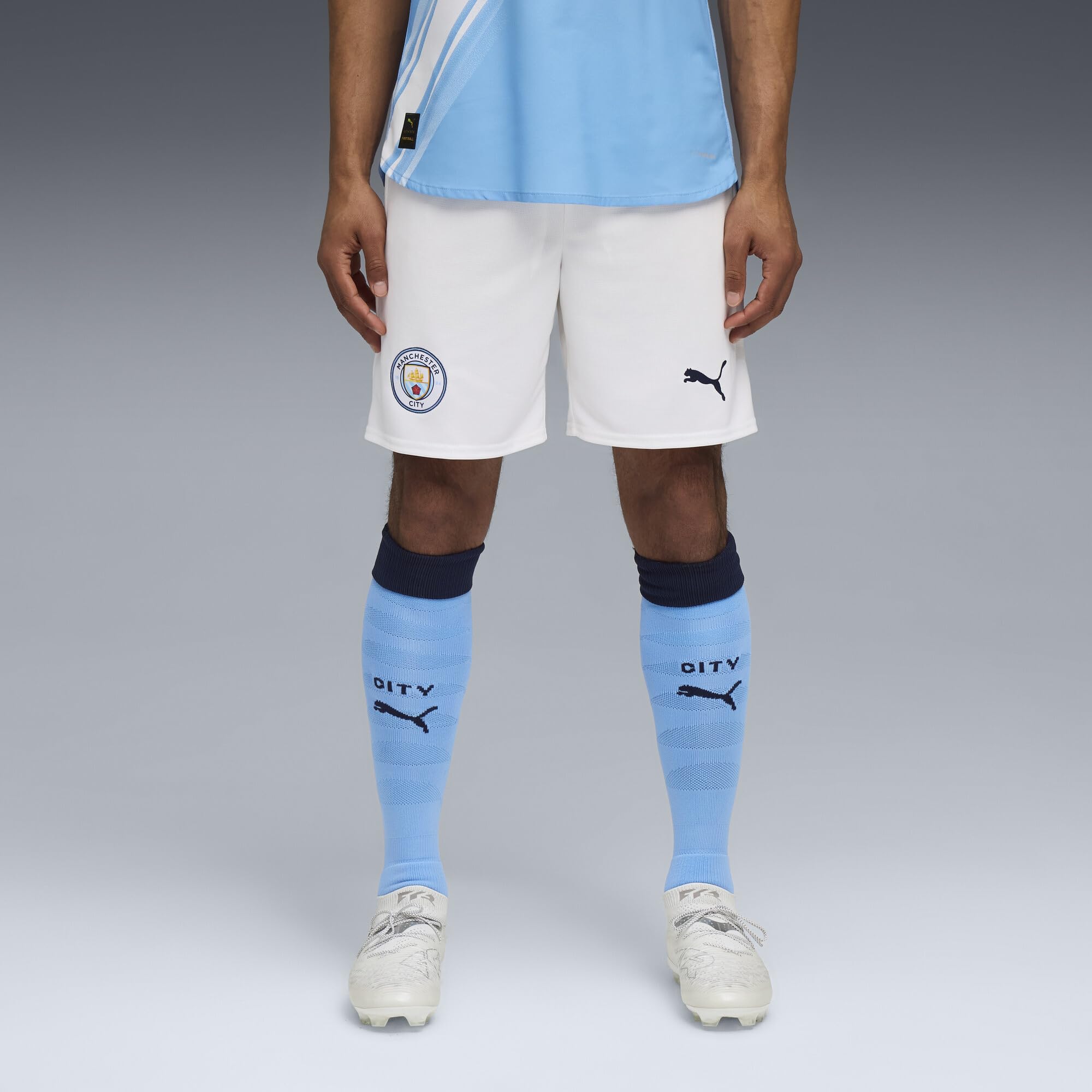 PUMA Pantaloncini da Calcio Manchester City da Uomo 2025/26 - Nero