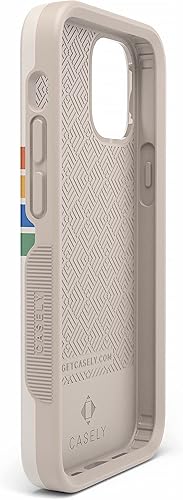 Miniatura 8 de Casely Funda para iPhone 1212 Pro  Compatible con MagSafe  Funda de bloque de color de rayas arcoíris