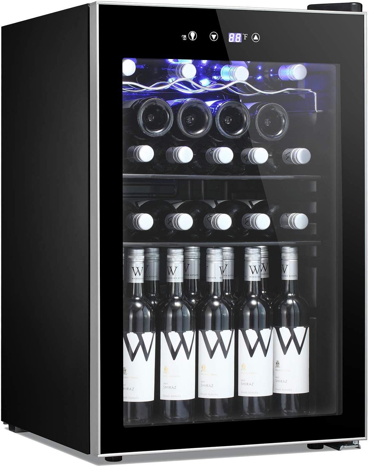 BOSSIN 37 Bottle Wine Cooler Quiet Operation Compressor