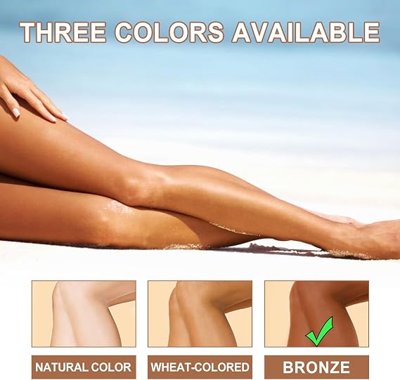 Full Coverage Waterproof Leg Makeup to Cover Veins, Body Concealer for Mature Skin, Smooth Tone Long Lasting Body Scar Cover Up (#Bronze)