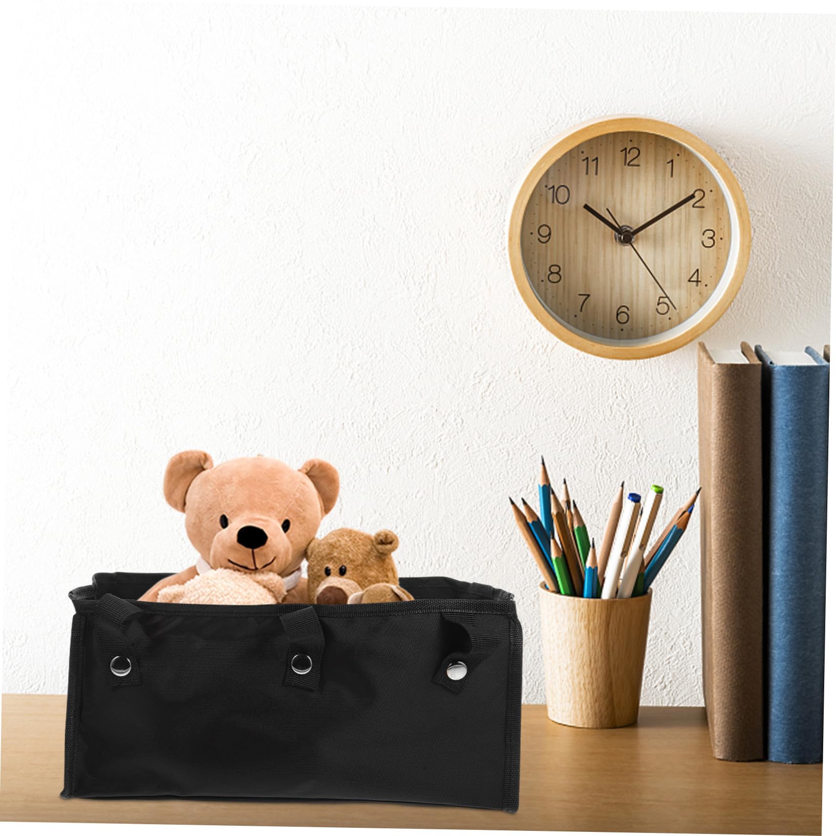 Bolsa Colgante para Andador con Gran Capacidad Diseño Resistente para Almacenamiento bajo Asiento para Usuarios Mayores y Ayudas de Movilidad Color Negro