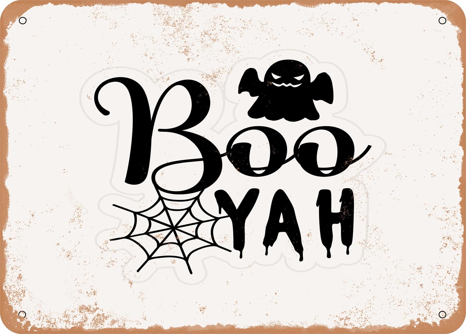 Metal Sign - Booyah - 5 - Vintage Look Sign home decor