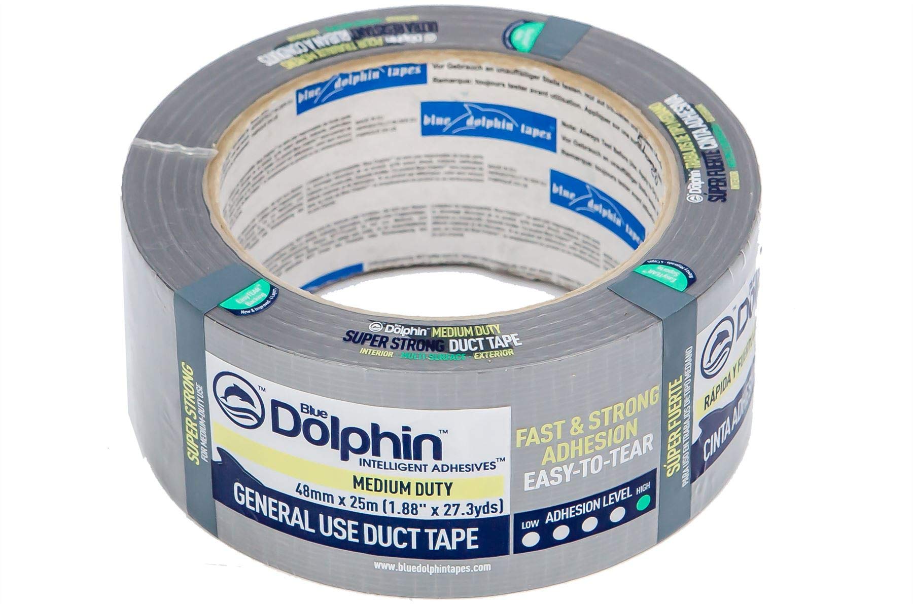 General Purpose Cloth Tape - General Duty (Silver) 48mm x10m 3pcs