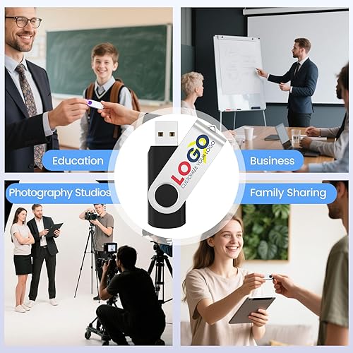 Miniatura 10 de ABLAZE Paquete de 10 unidades flash de 32 GB USB 2.0 unidades de memoria USB a granel 32 GB USB Memory Sticks Pack