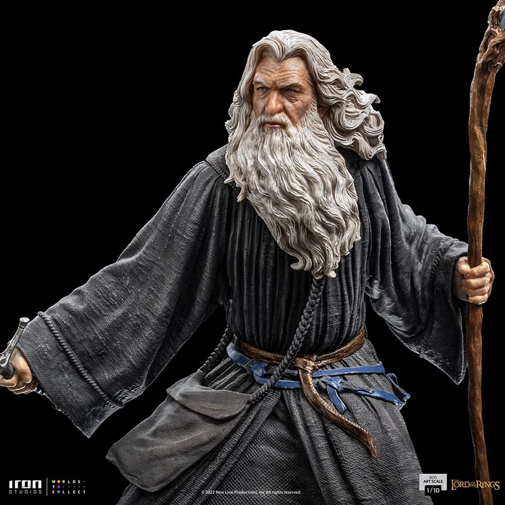 Iron Studios El Señor de los Anillos Estatuilla 1/10 BDS Art Scale Gandalf 20 cm
