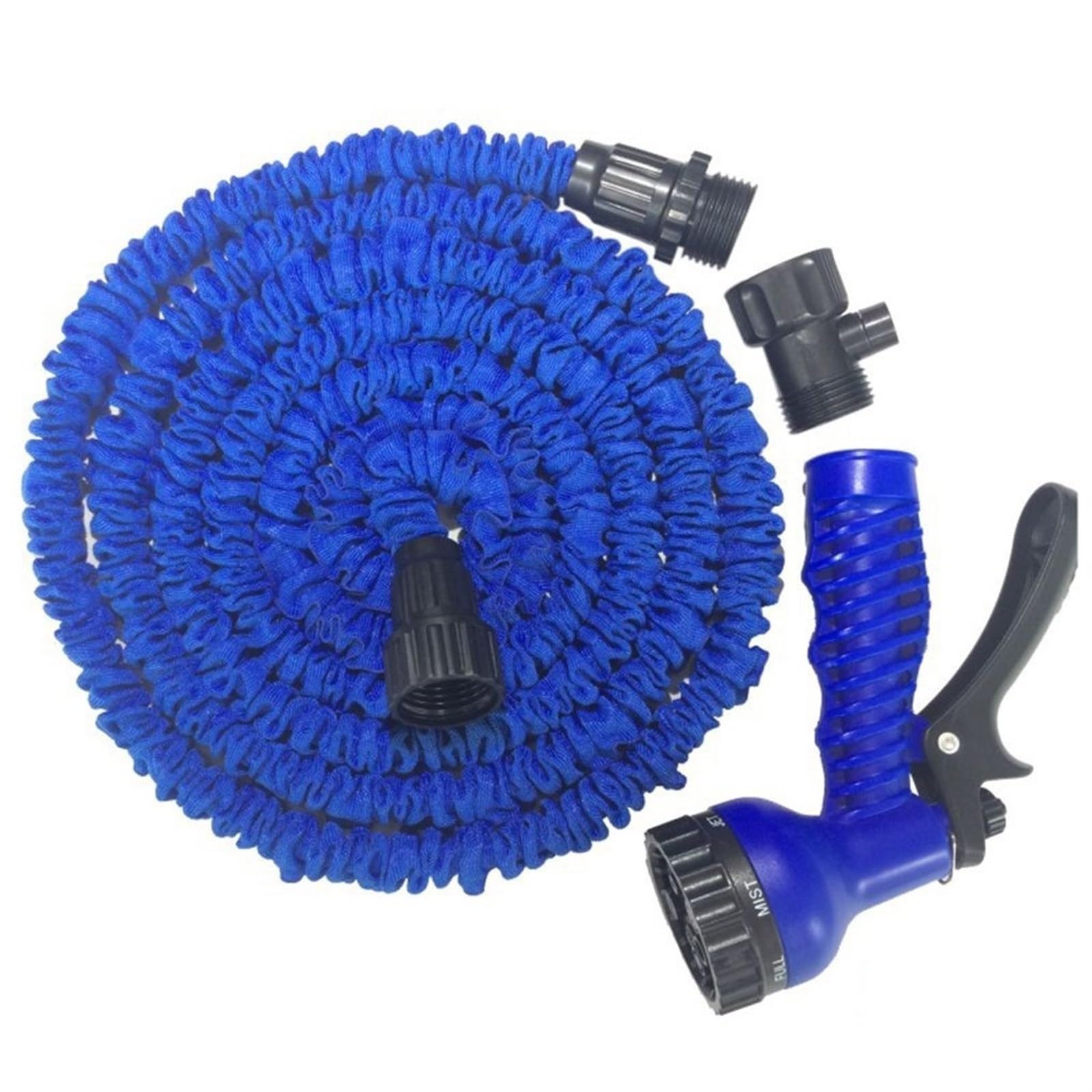 Itrhjtgp 15M Blue Hose Pipe 25Ft-200Ft Garden Hose Expandable Flexible Water Plastic Hoses Car Wash Sprayer Watering Irrigation Tools For Gardening(15M Blue)