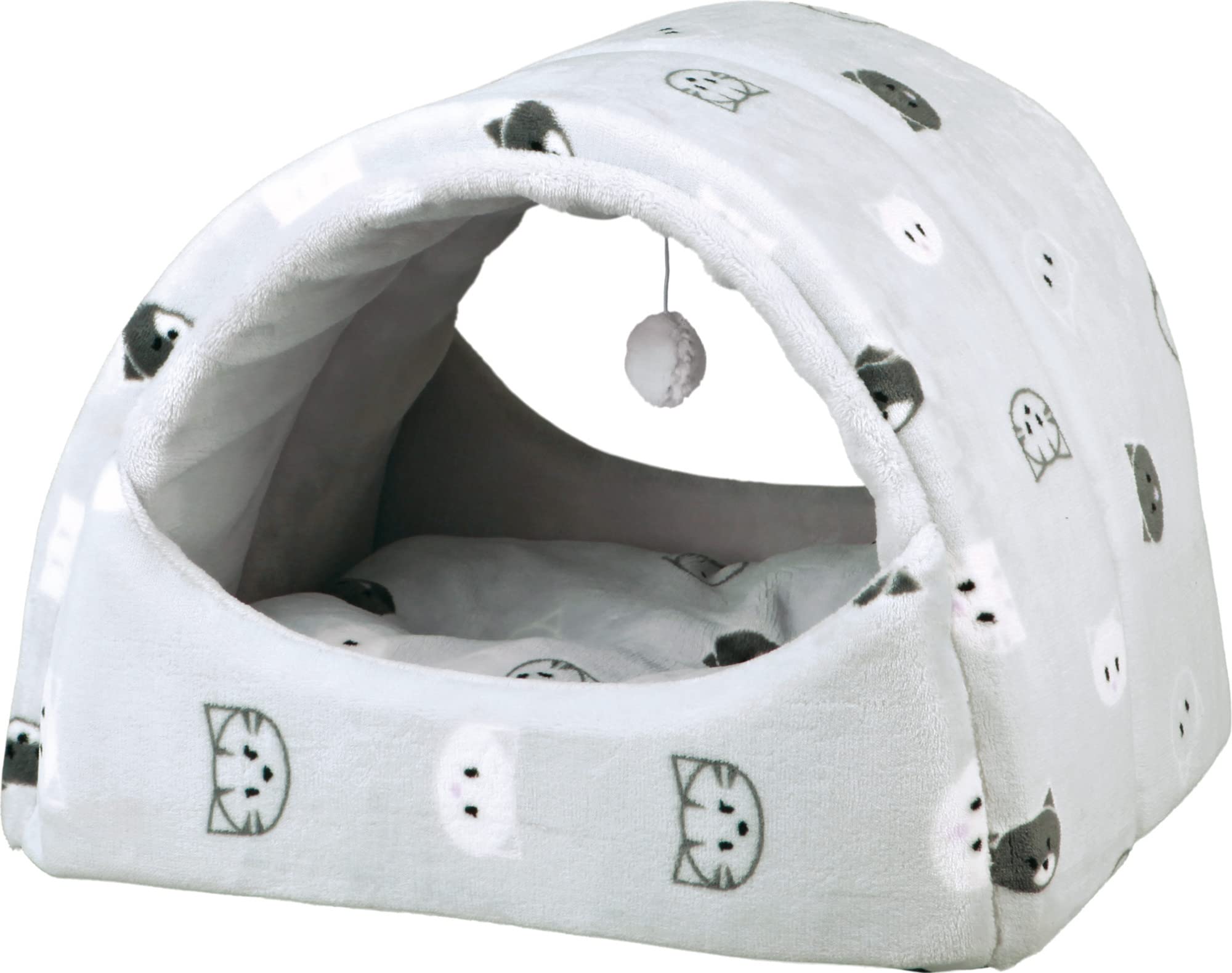 Trixie Mimi Cuddly Cave, 42 x 35 x 35 cm, Grey