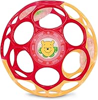 Vista 19 de Bright Starts Oball Easy Grasp - Juguete mordedor de manzana roja, Hold My Own Collection, sin BPA, unisex, recién nacido y más