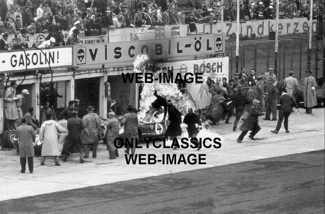 OnlyClassics Juan Fangio Jim Clark Grand Prix AUTO Racing 6-4X6 Photos Formula ONE INDY 500