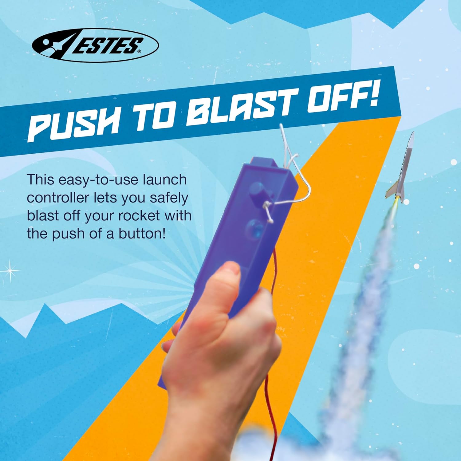 Estes 2230 E Launch Controller, E-Engine Rocket-Model Launch Controller, Model Rocket Kit Accessories for Ages 10+