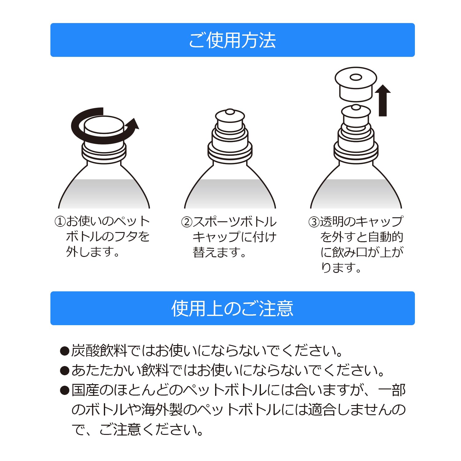 ペットボトル　キャップ 楽天市場】炭酸 キャップ ソーダフレッシュ ペットボトル