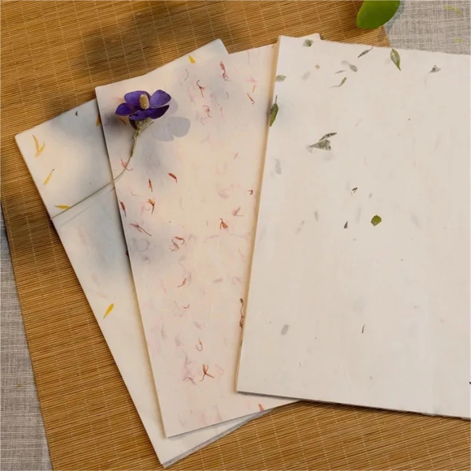 20 Pz Semi-Raw Xuan Carta Calligrafia Pennello Papel Arroz Di Riso Pittura Para Dibujar Per Calligrafia Cinese, Pittura Cinese, Pittura