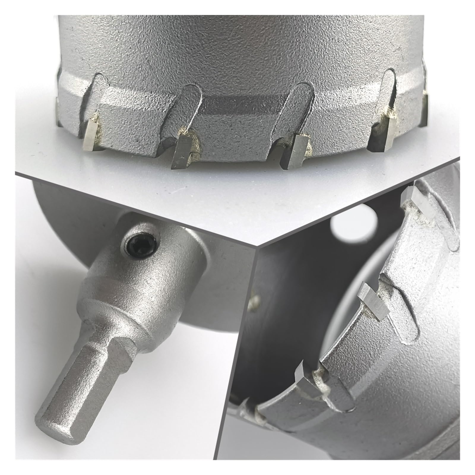 1 Pz TCT Core Drill Hole Saw Tungsteno Punta Da Trapano In