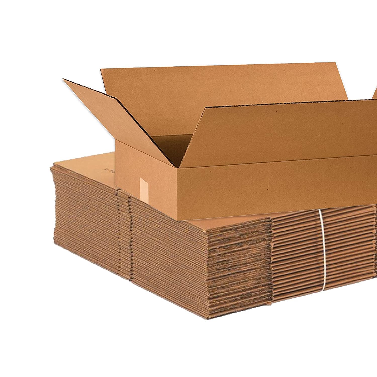 AVIDITI Shipping BoxesÂ Large 24"L x 14"W x 4"H , 25-Pack | Corrugated Cardboard Box for Packing, Moving and StorageÂ 24x14x4 24144