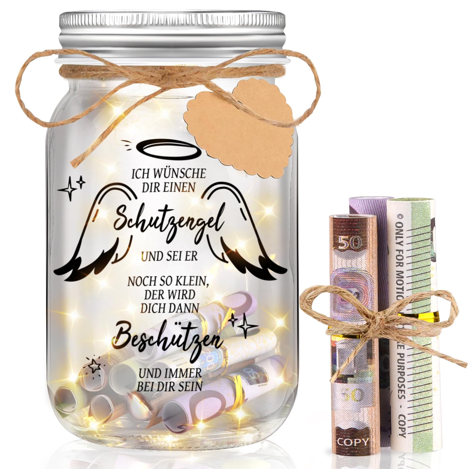 kiimiipa Kommunion Geschenke für Mädchen Junge,Led Flaschenlicht Geschenk Konfirmation Mädchen Junge,Kommunion Geschenk,Konfirmationsgeschenk (Style 1)