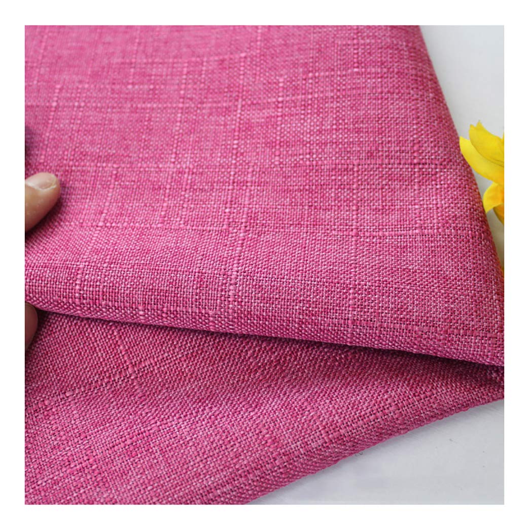 Tissu en lin naturel anti-froissement pour vêtements et rideaux