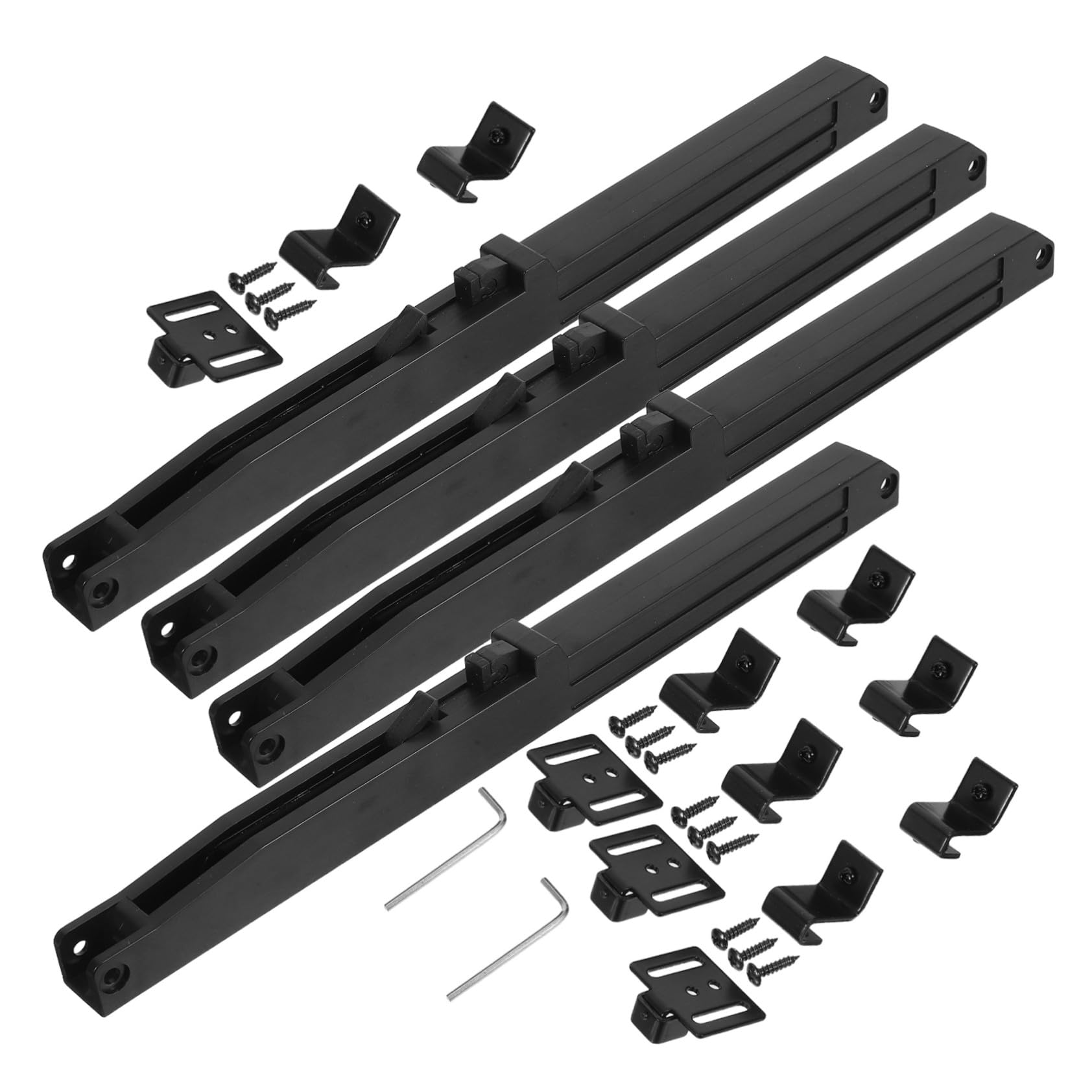 Kit amortisseurs de fermeture douce pour porte coulissante de maison