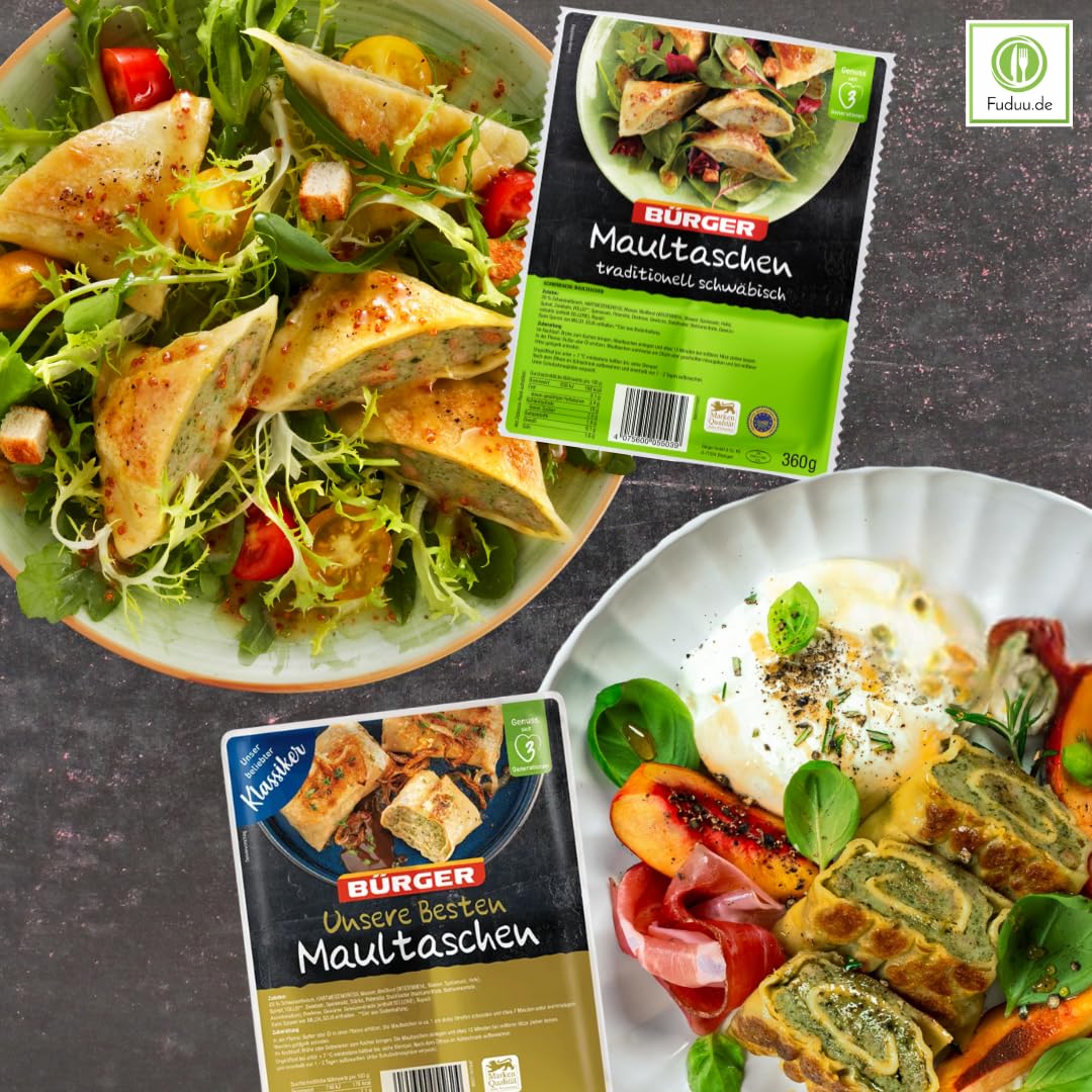 Bürger - "Maultäschle-Mix XXL" - das Maultaschen Probierpaket