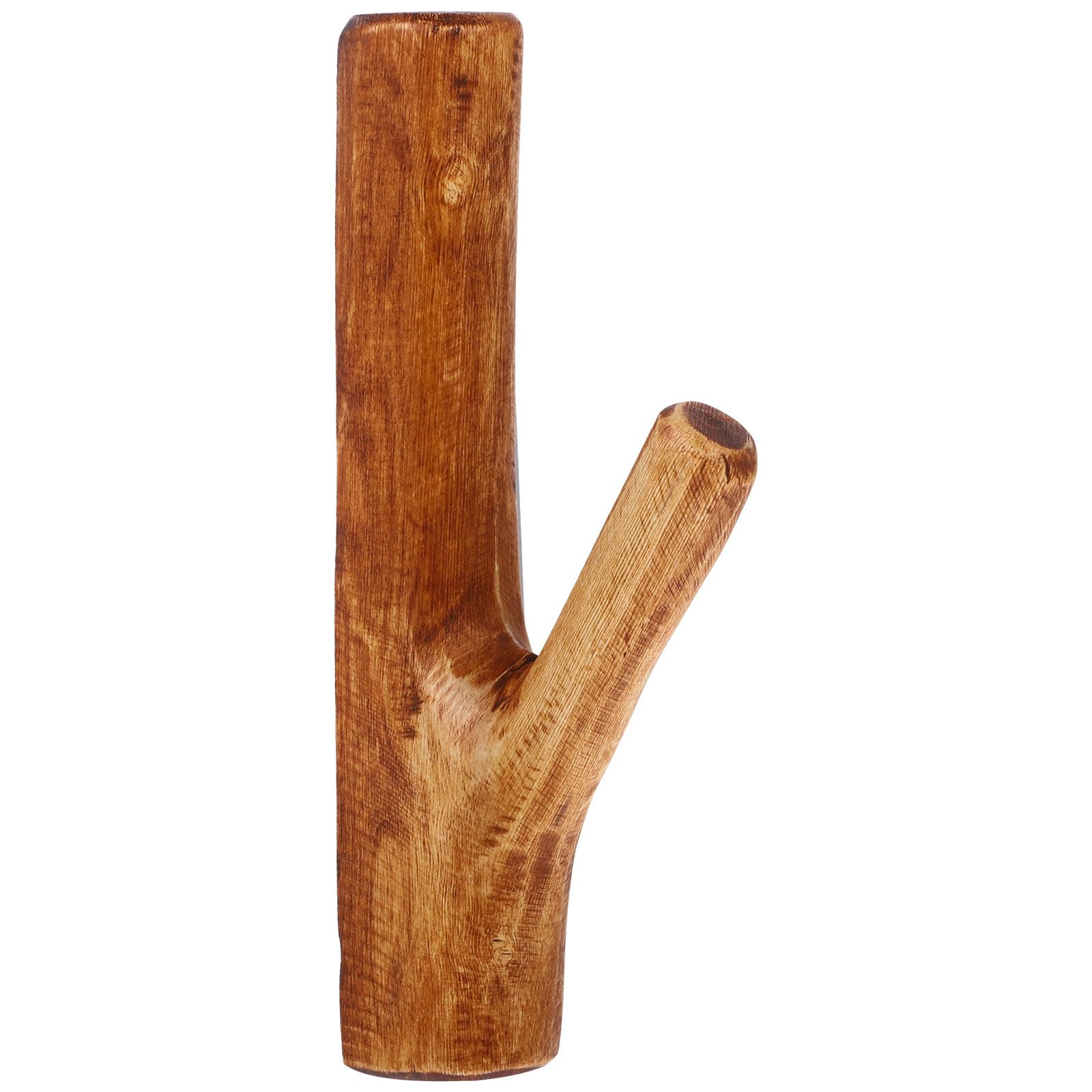 Gancho de Pared Vintage de Madera Estilo Árbol Rústico Soporte Adhesivo sin Taladro para Colgar Llaves Abrigos y Bolsos Gancho Decorativo Compacto para Ahorro de Espacio