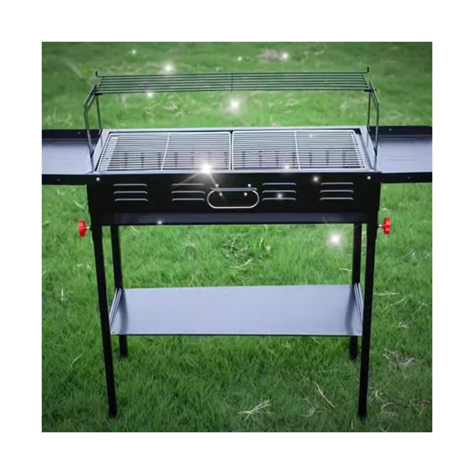 Griglia da Tavolo Fornello for Barbecue Domestico Multifunzionale, Campeggio all'aperto, Portatile, Pieghevole
