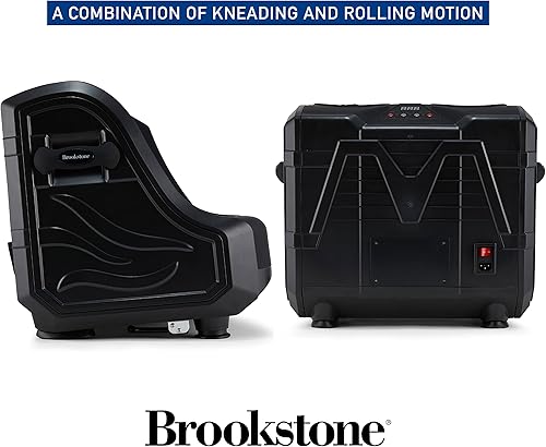 Miniatura 6 de Brookstone Shiatsu - Masajeador de pies y pantorrillas con compresión de aire y calor relajante, 2 modos de masaje, 1 nivel de calor, apagado