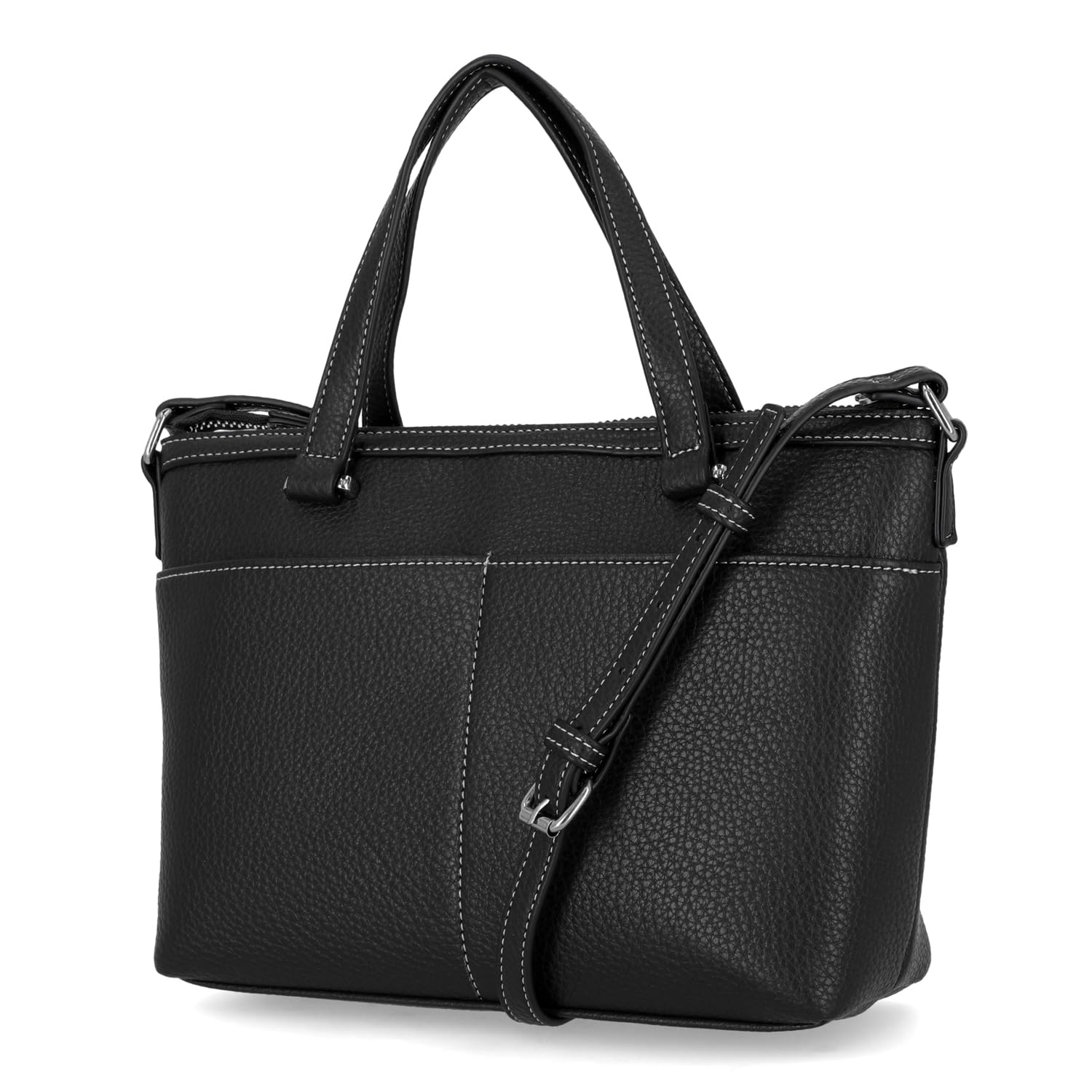 Nautica Mariner Satchel - Bolso de mano para mujer, con correa cruzada, con asa superior, con varios bolsillos, cremallera, para uso diario