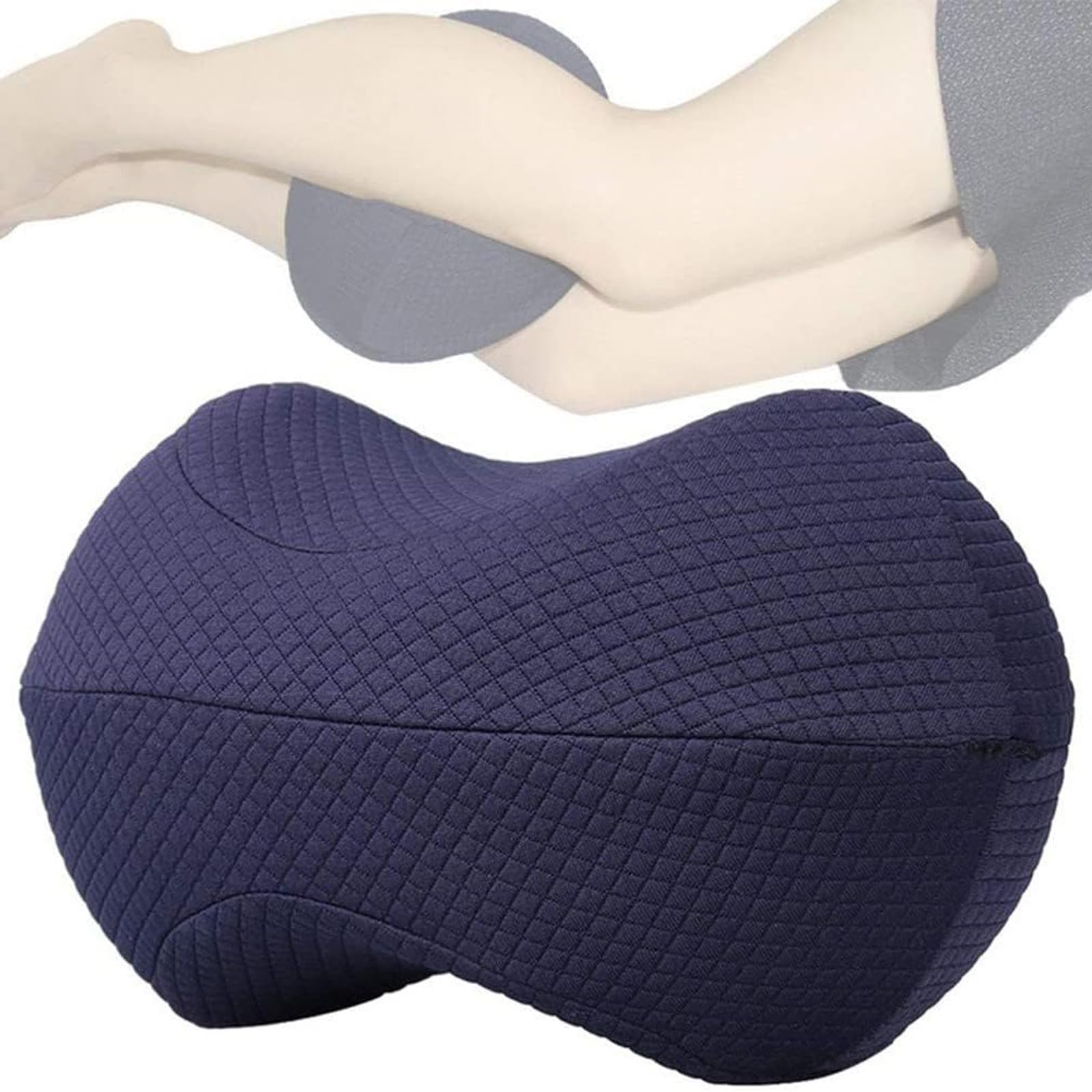 Almohada Ortopédica Para Piernas Para Personas Que Duermen De Lado, Almohadas Para Piernas Para Dormir, Cojín Para Piernas Para Cama De Embarazo Para Espalda, Caderas Y Rodillas, Lavable A Máquina