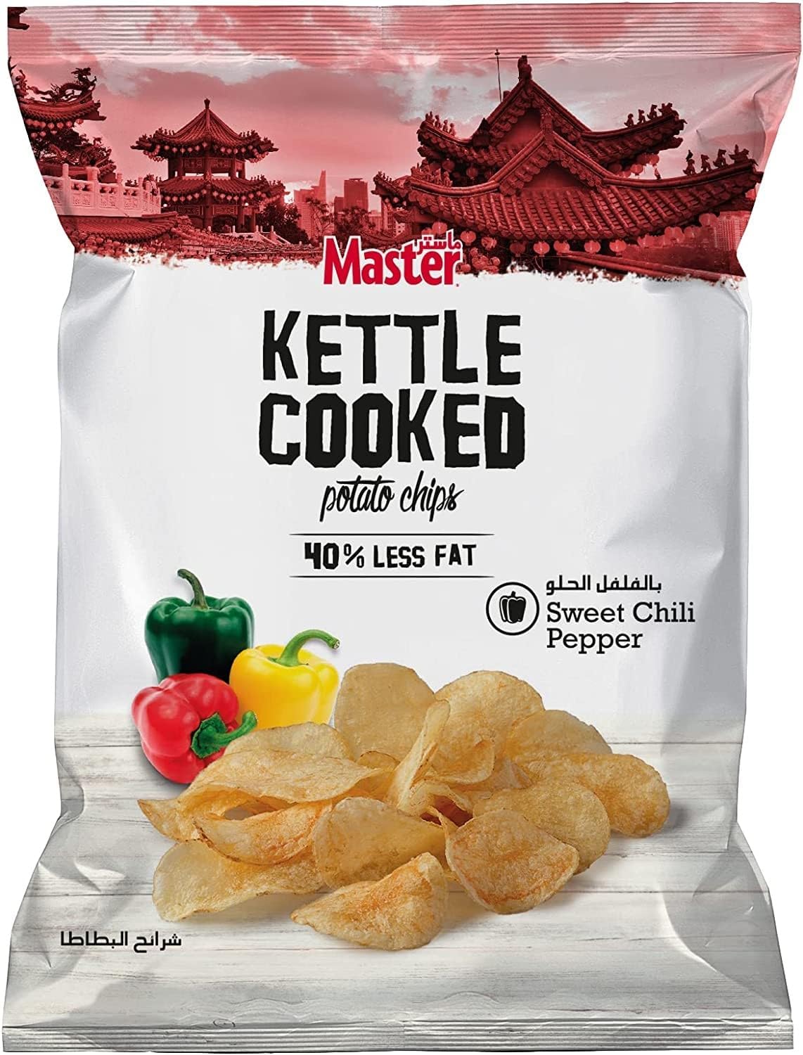 MASTER KETTLE CKD CHIPS SWT CHILI PEPPER 170G