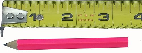 Miniatura 4 de ezpencils - Barril de golf rosa neón (12 lápiz - lápices Pew) Lápices hexagonales sin borrador - 48 paquetes - Sin borrador - # 2 HB plomo - afilado