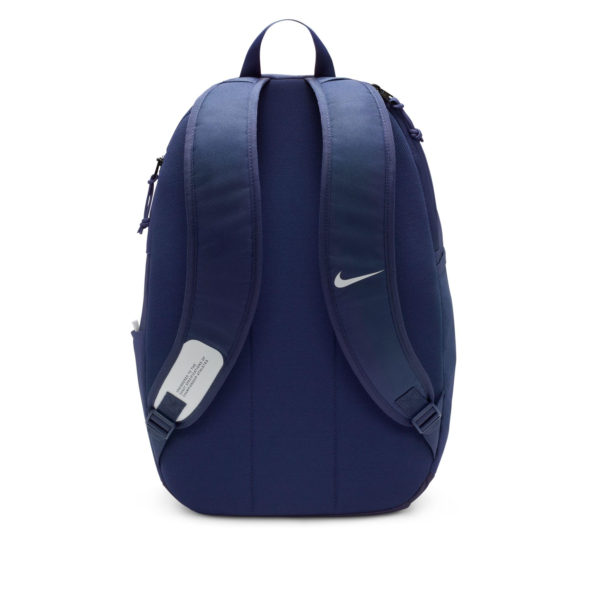 Nike Unisex Backpack Academy Storm-Fit, Midnight Navy/Midnight Navy/White, DV0761-410, 30 l, granatowy (Midnight Navy/Midnight Navy/White), 30L, Soccer