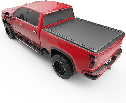 EGR RollTrac Electric Retractable Tonneau Cover - Compatible with GM Silverado/Sierra 2500HD with 6.9 Bed 2015-2024 Models - Bed Cover RT040035E
